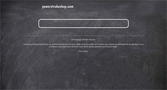 Desktop Screenshot of powerstrokeshop.com