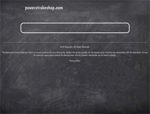 Tablet Screenshot of powerstrokeshop.com